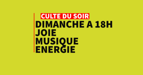 Culte du dimanche soir