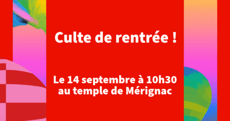 Culte de rentrée